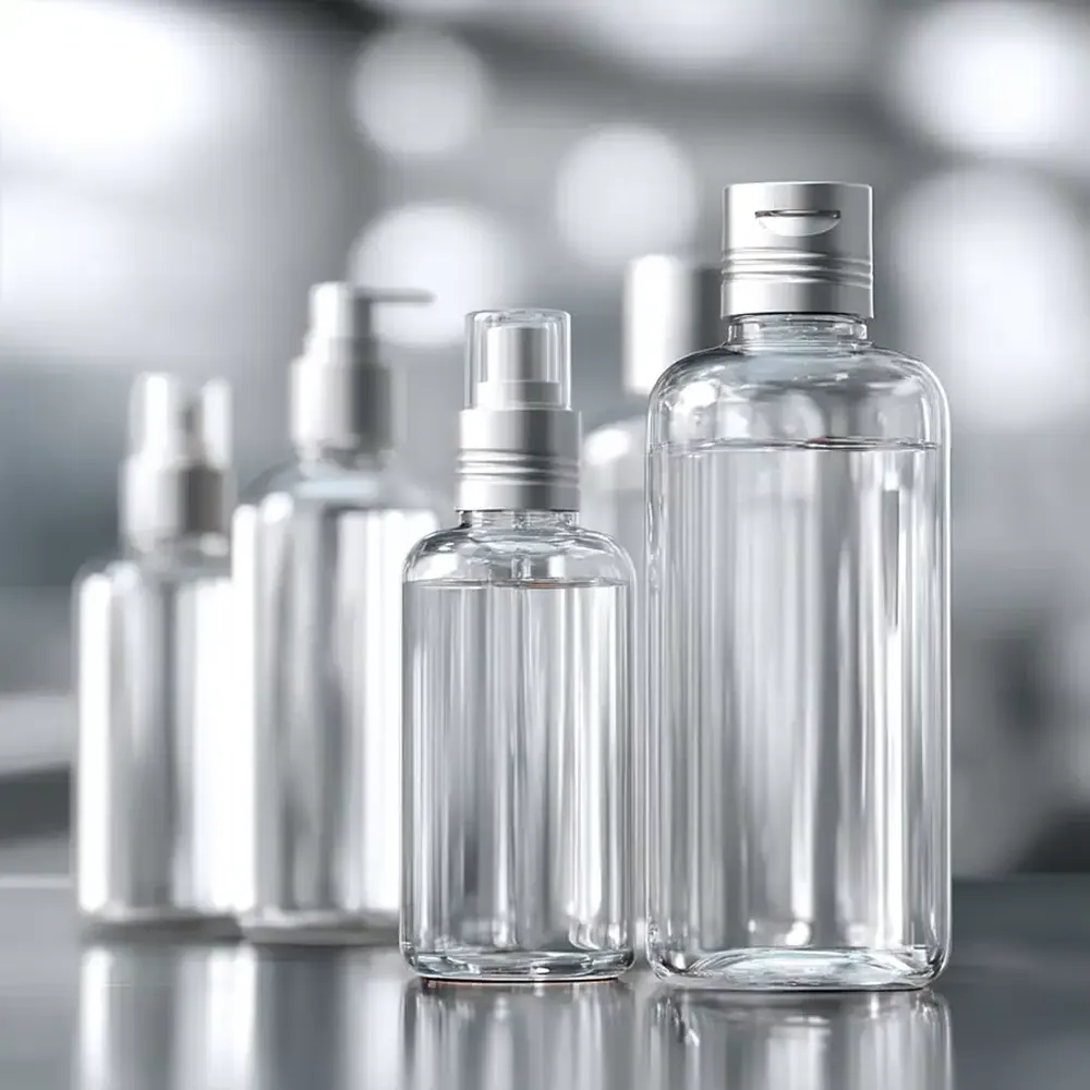 Transparent Plastic Bottles