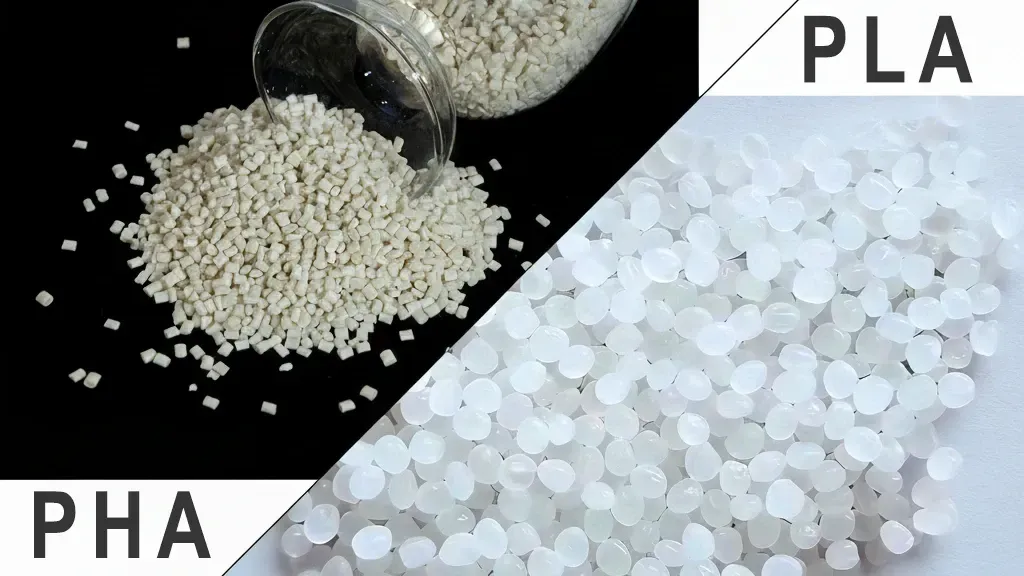 PLA-materiaal en PHA-materiaal