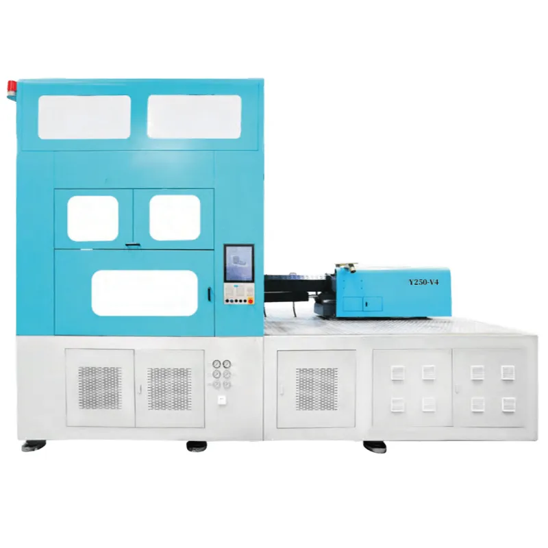 Y250-V4 원스텝 사출 연신 블로우 성형기