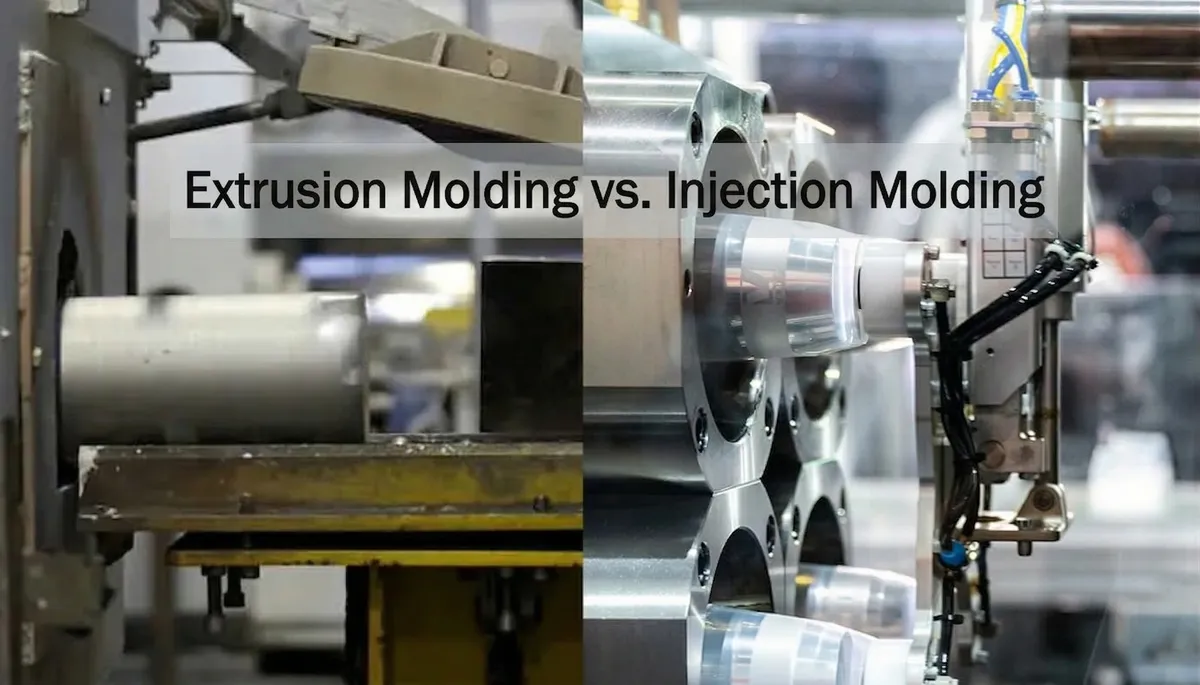 Extrusievormen versus spuitgieten