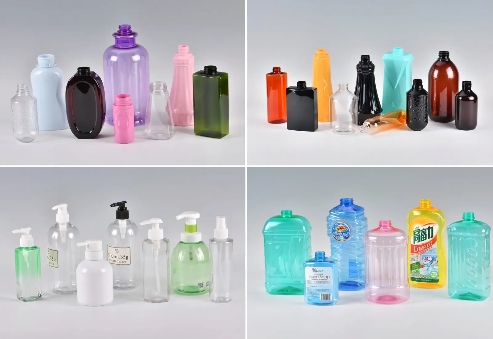 Flasche für tägliche Chemikalien und Kosmetik