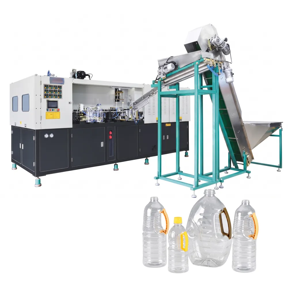 Edible Oil and Handle Bottle Blow Molding Machine