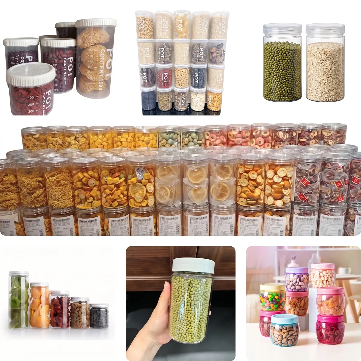 Food Wide-Mouth Jars